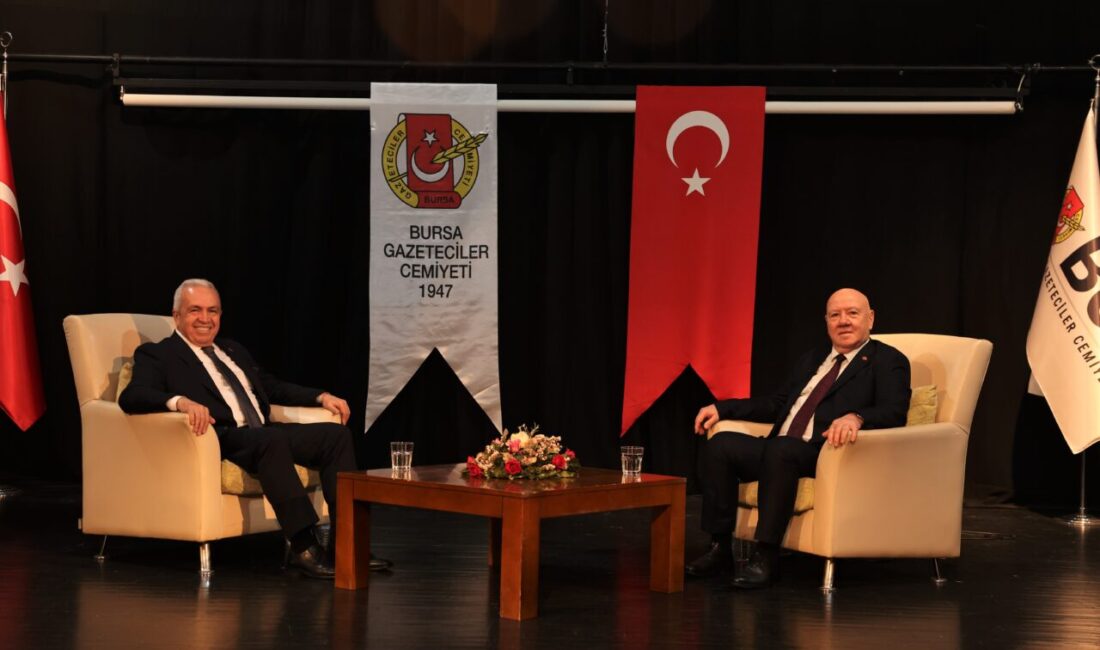 Başkan Şadi Özdemir; 550 bin Nilüferli’nin hakkını yedirmeyiz Nilüfer Belediye Başkanı Şadi Özdemir, Bursa Gazeteciler Cemiyeti tarafından organize